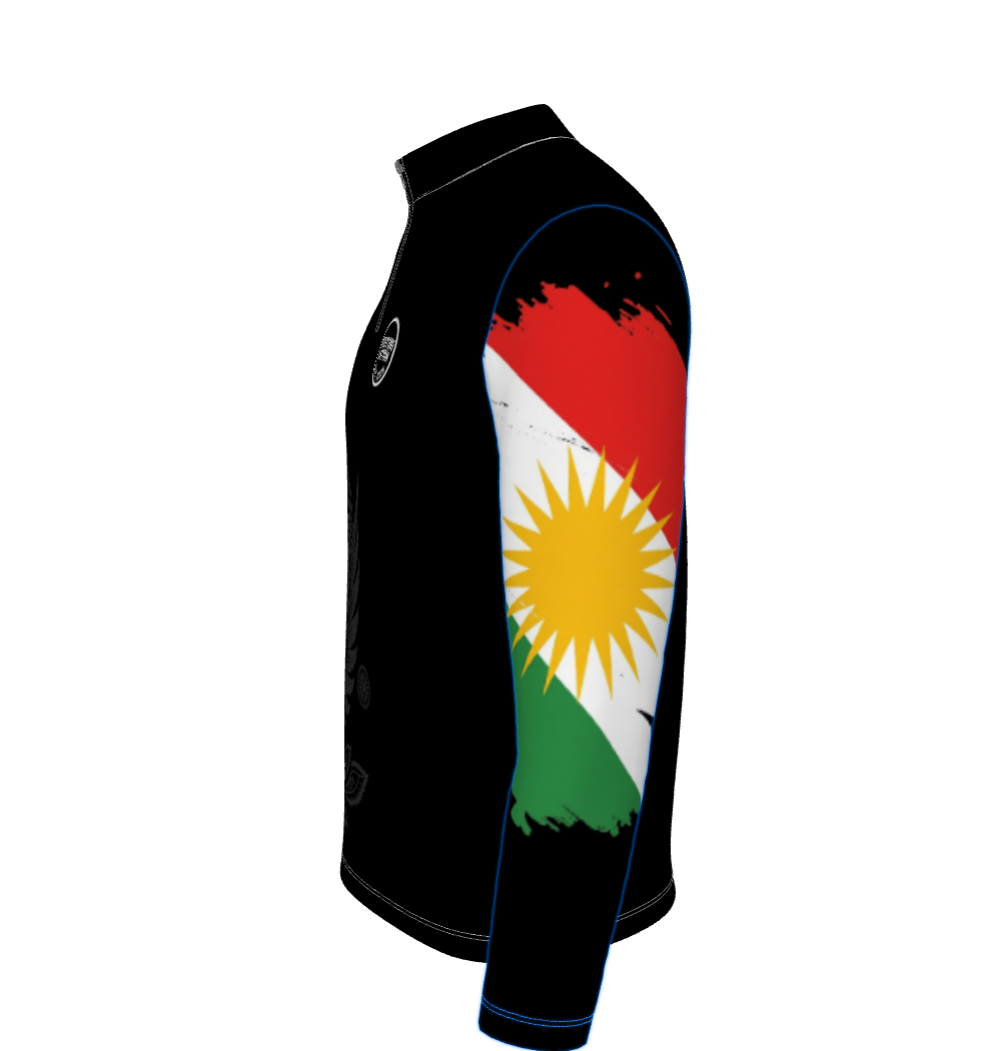 Fighting Nation Long Shirt Kurdistan