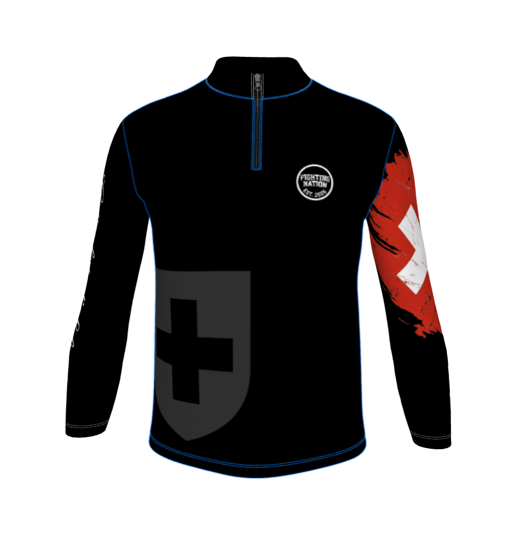 Fighting Nation Long Shirt Switzerland