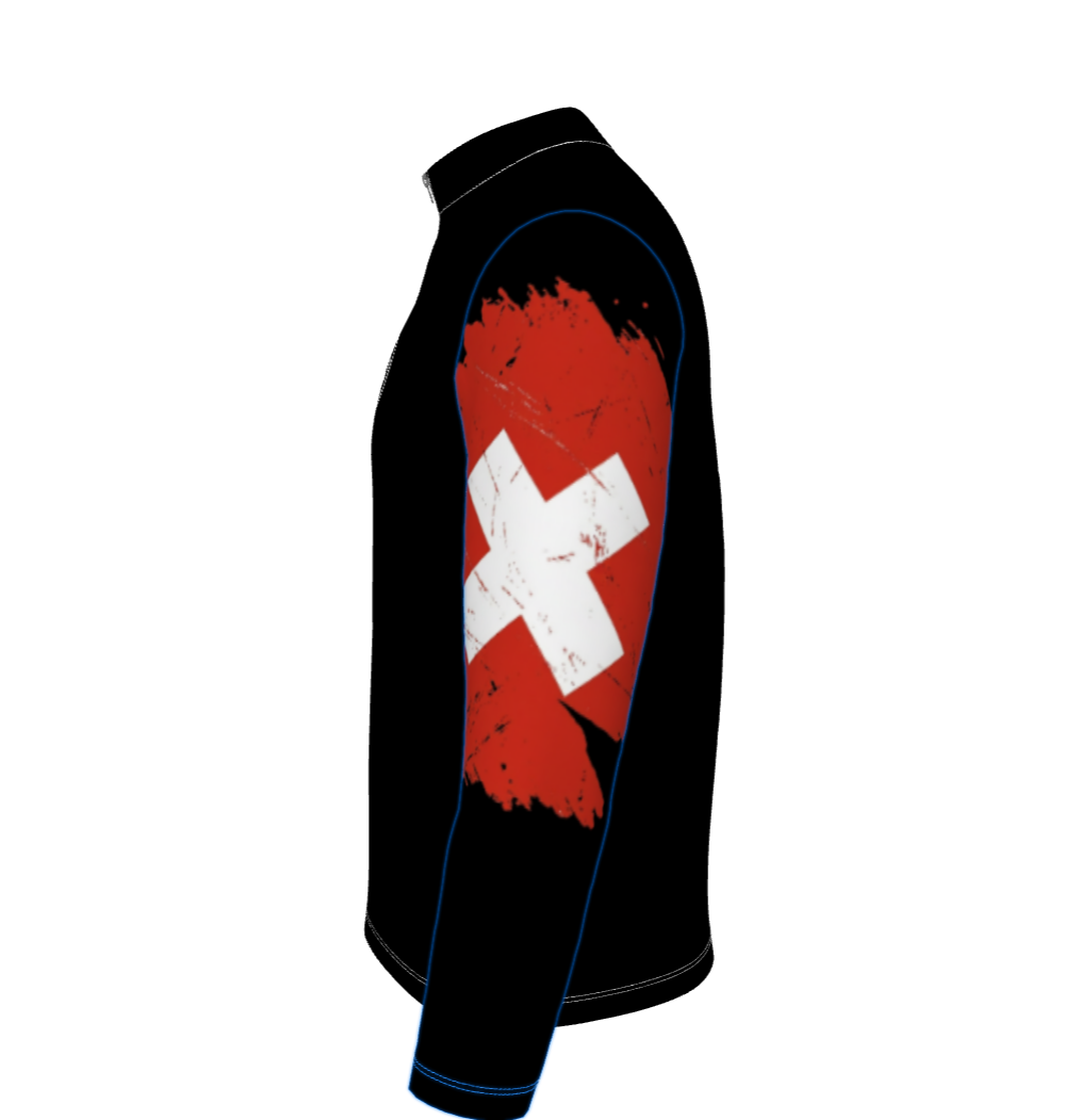 Fighting Nation Long Shirt Switzerland