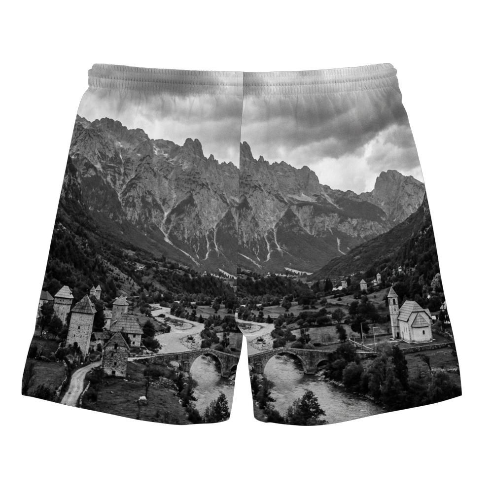Fighting Nation Sport Shorts Albania