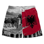 Fighting Nation Sport Shorts Albania
