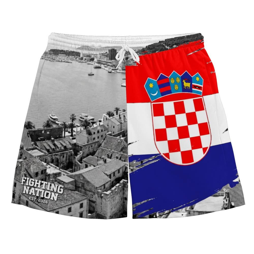 Fighting Nation Sport Shorts Croatia